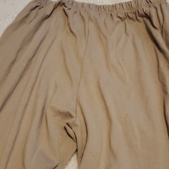 Brown woman polyester blend leggings - Picture 3 of 7